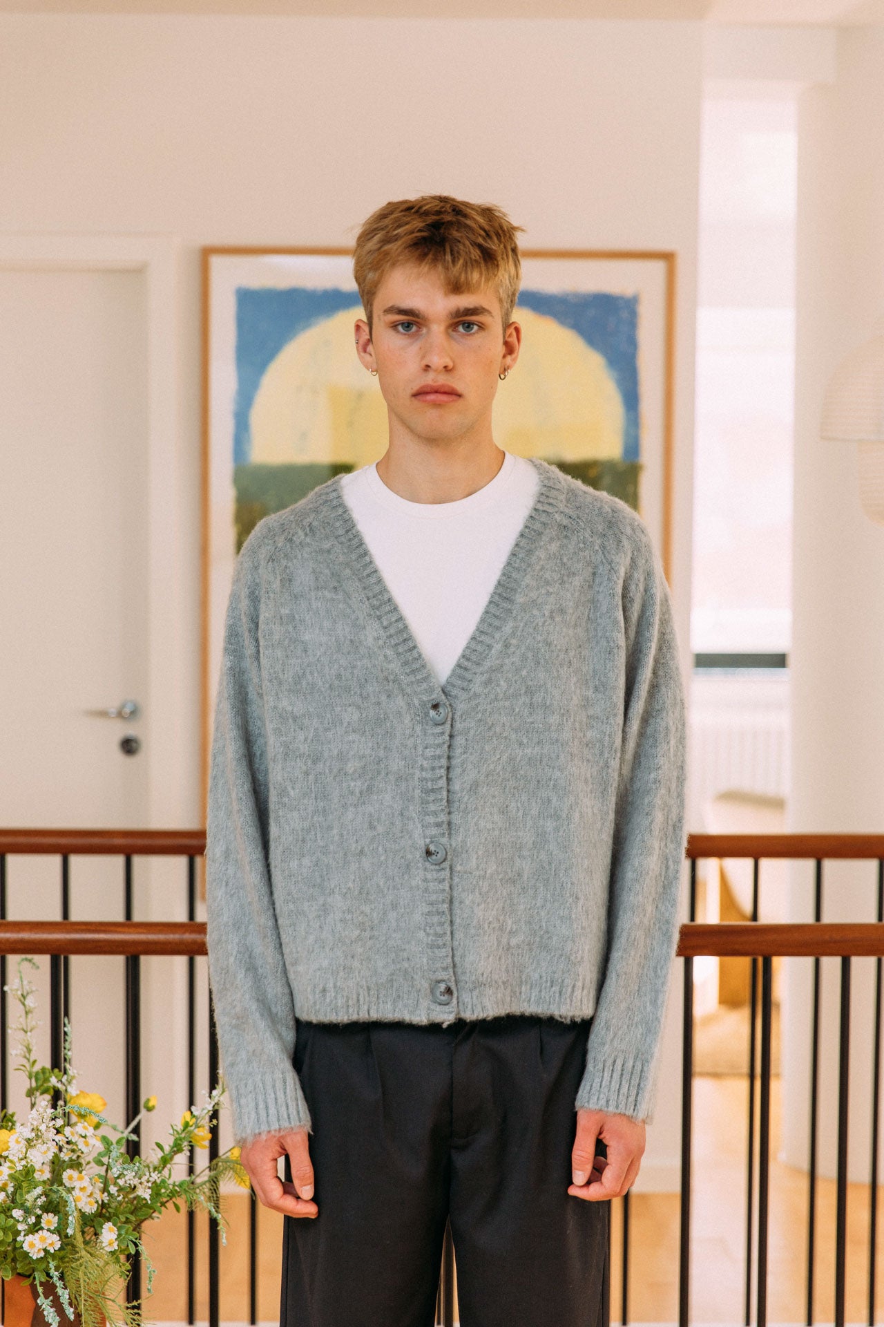 Cleo Cardigan, Grey 3 Cleo Cardigan, Grey