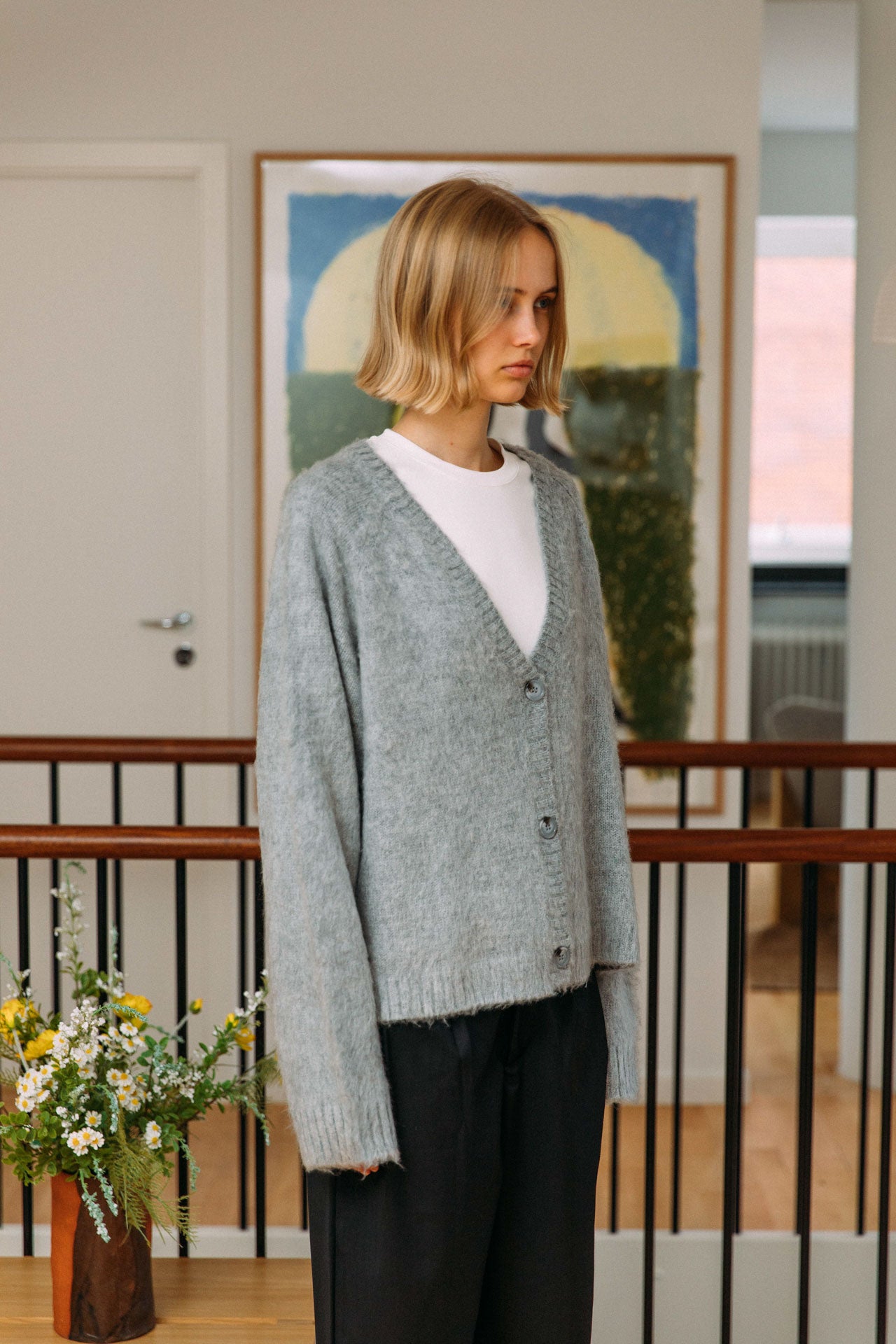 Cleo Cardigan, Grey 9 Cleo Cardigan, Grey