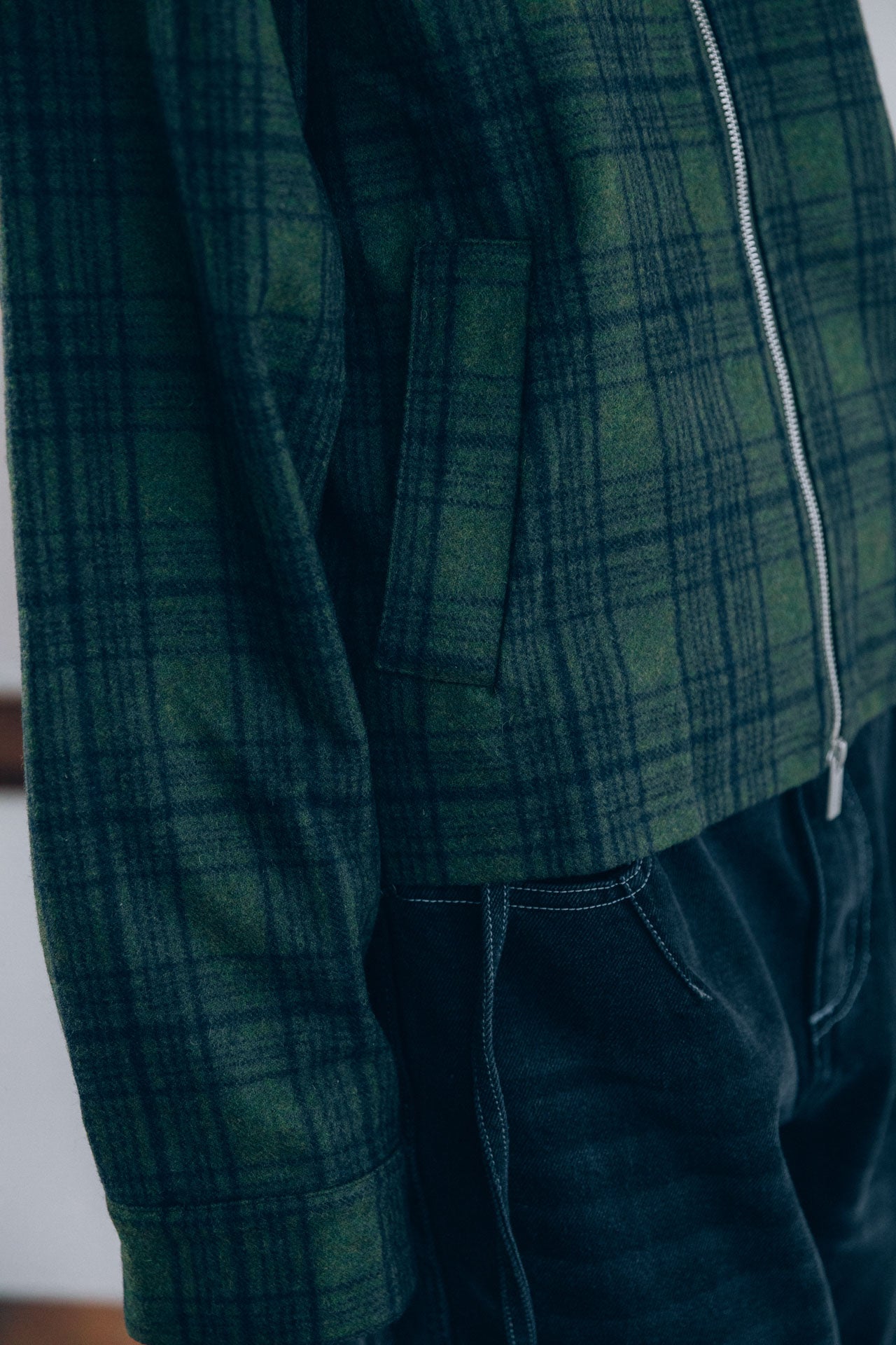 Damien Wool Jacket, Khaki 9 Damien Wool Jacket, Khaki