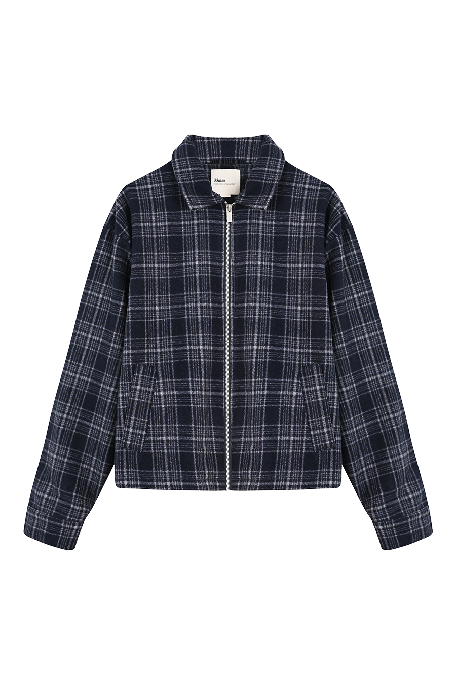 Damien Wool Jacket, Navy