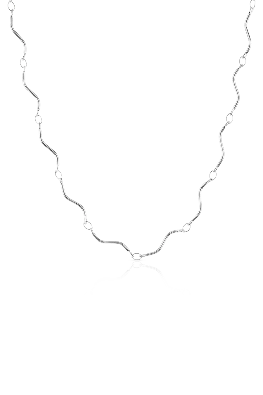 Rocío Necklace, Silver