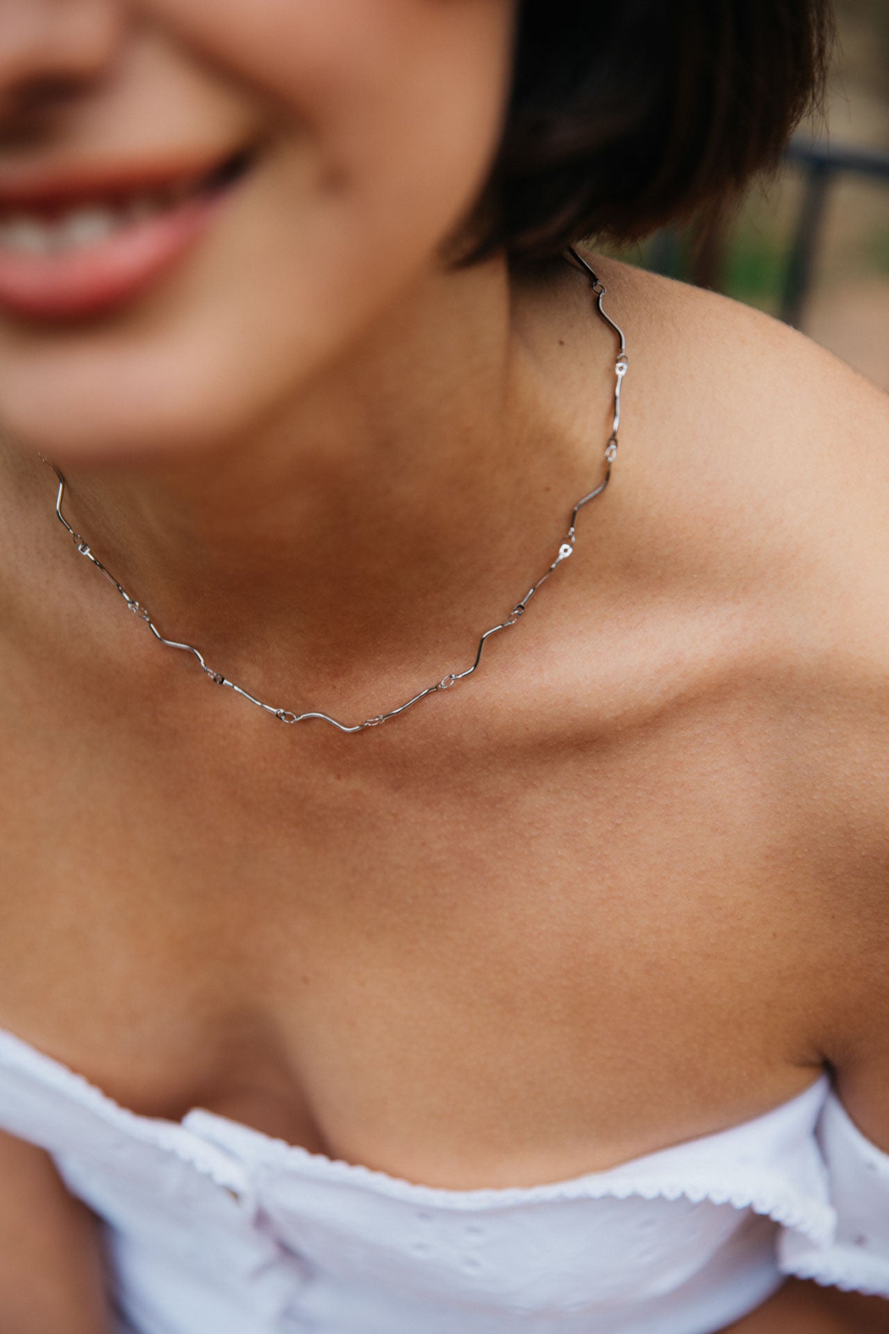 Rocío Necklace, Silver 4 Rocío Necklace, Silver