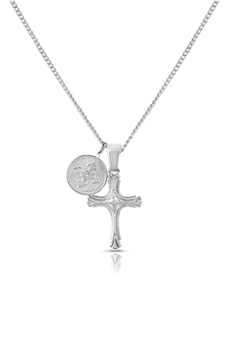 Enrico Necklace, Silver