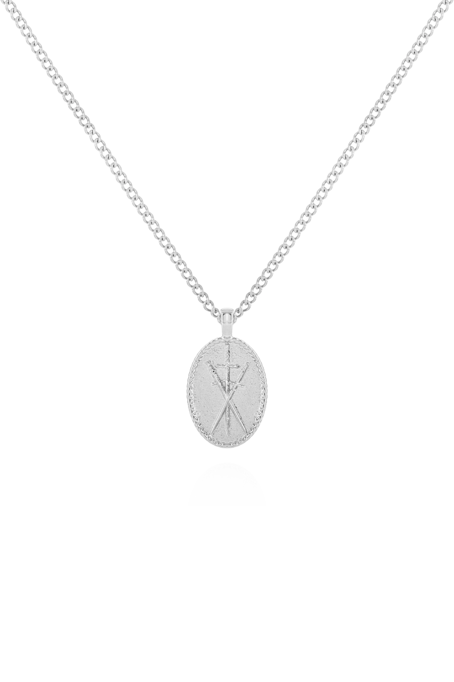 Hector Necklace, Silver