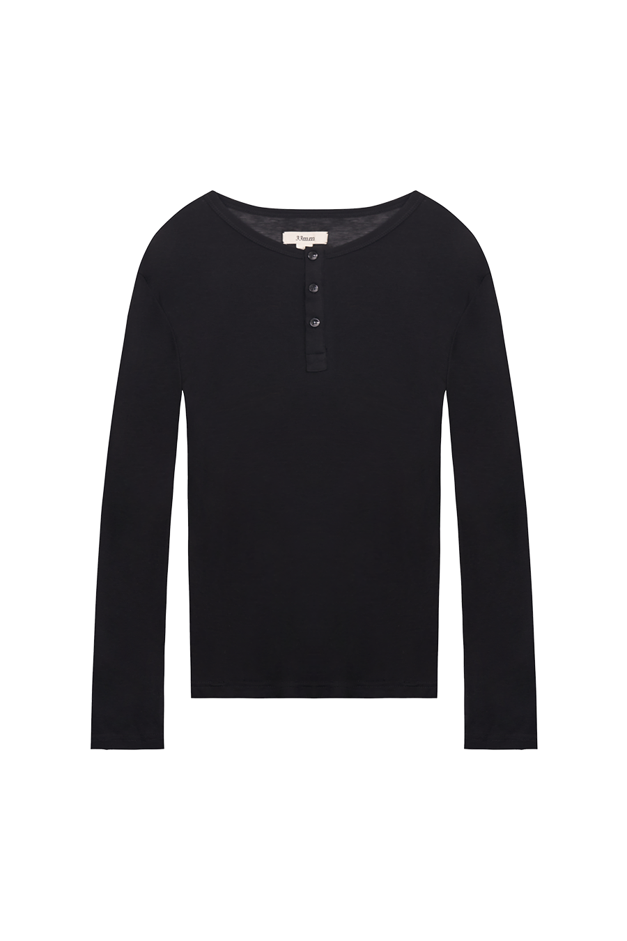 Hugh Tencel T-Shirt, Black