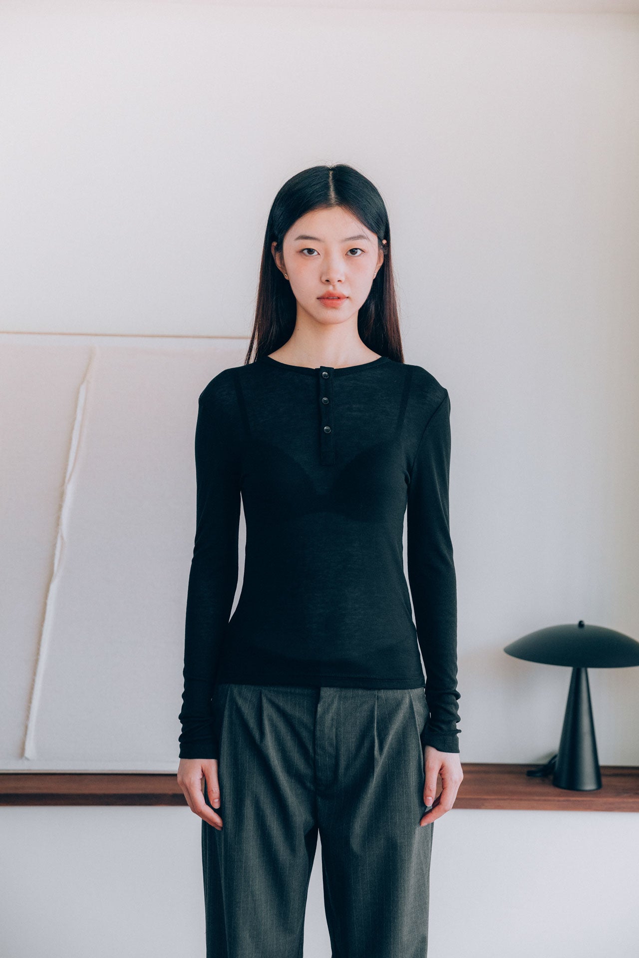 Hugh Tencel T-Shirt, Black 10 Hugh Tencel T-Shirt, Black