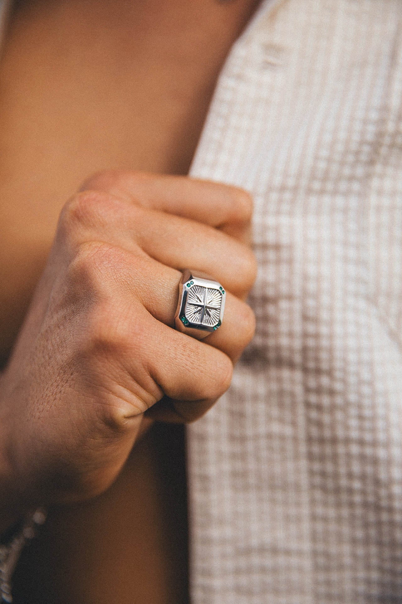 Emilio Ring, Silver 3 Emilio Ring, Silver