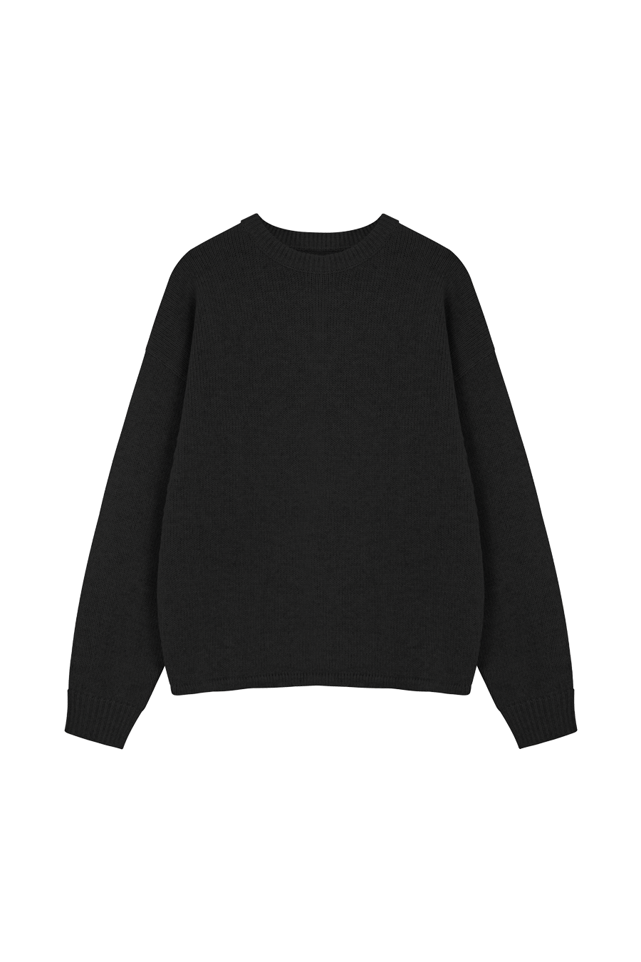 Raphael Wool Jumper, Black