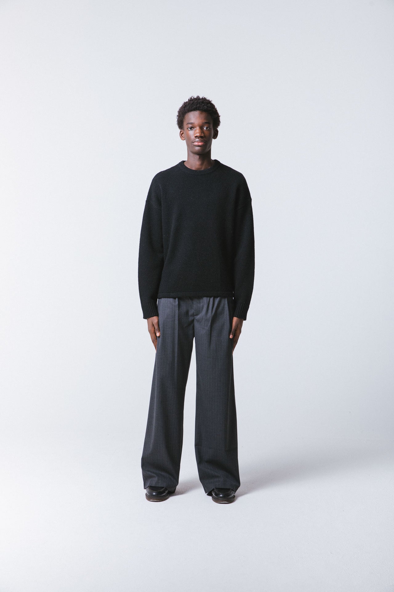 Raphael Wool Jumper, Black 5 Raphael Wool Jumper, Black