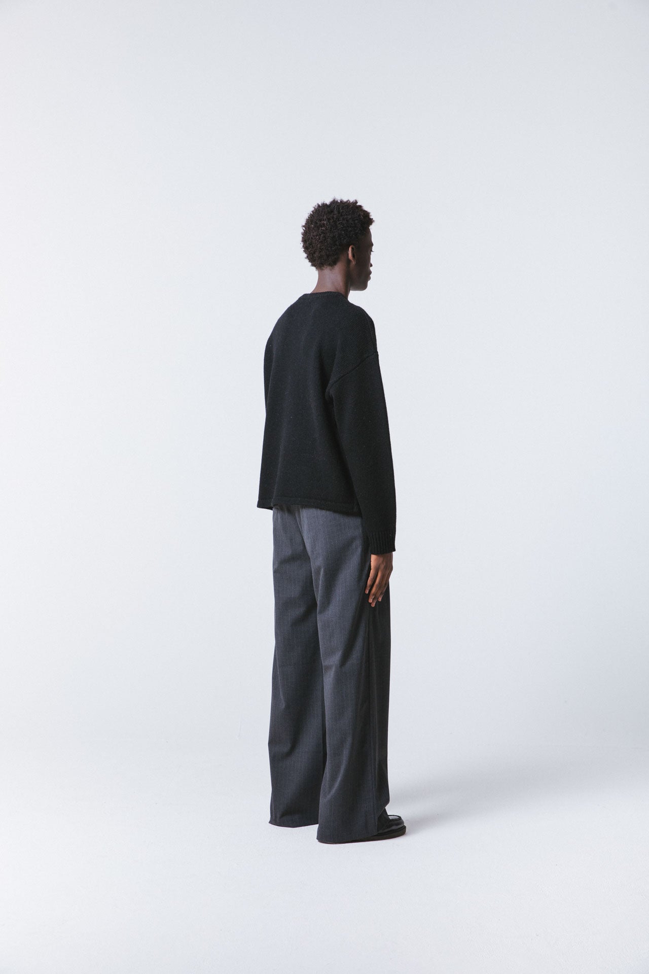 Raphael Wool Jumper, Black 7 Raphael Wool Jumper, Black