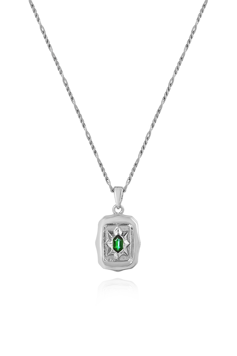 Emery Necklace, Silver