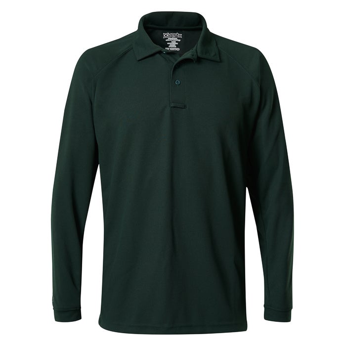 Mens Coldblack Long Sleeve Polo 11 Mens Coldblack Long Sleeve Polo