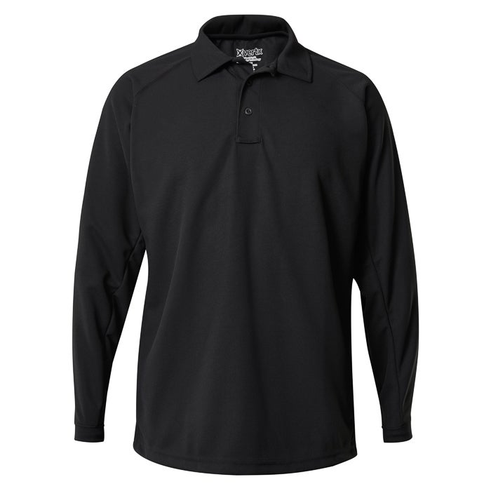 Mens Coldblack Long Sleeve Polo 6 Mens Coldblack Long Sleeve Polo