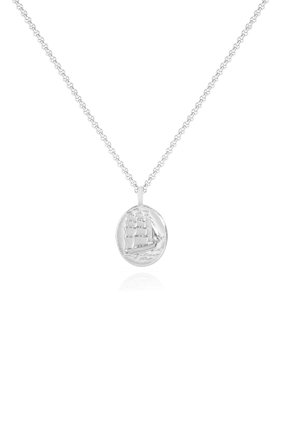 Maren Necklace, Silver