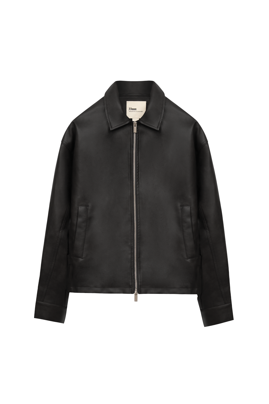 Zayn Leather Jacket, Black