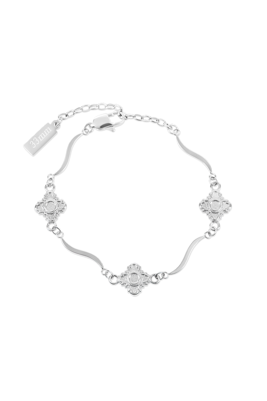 Claude Bracelet, Silver