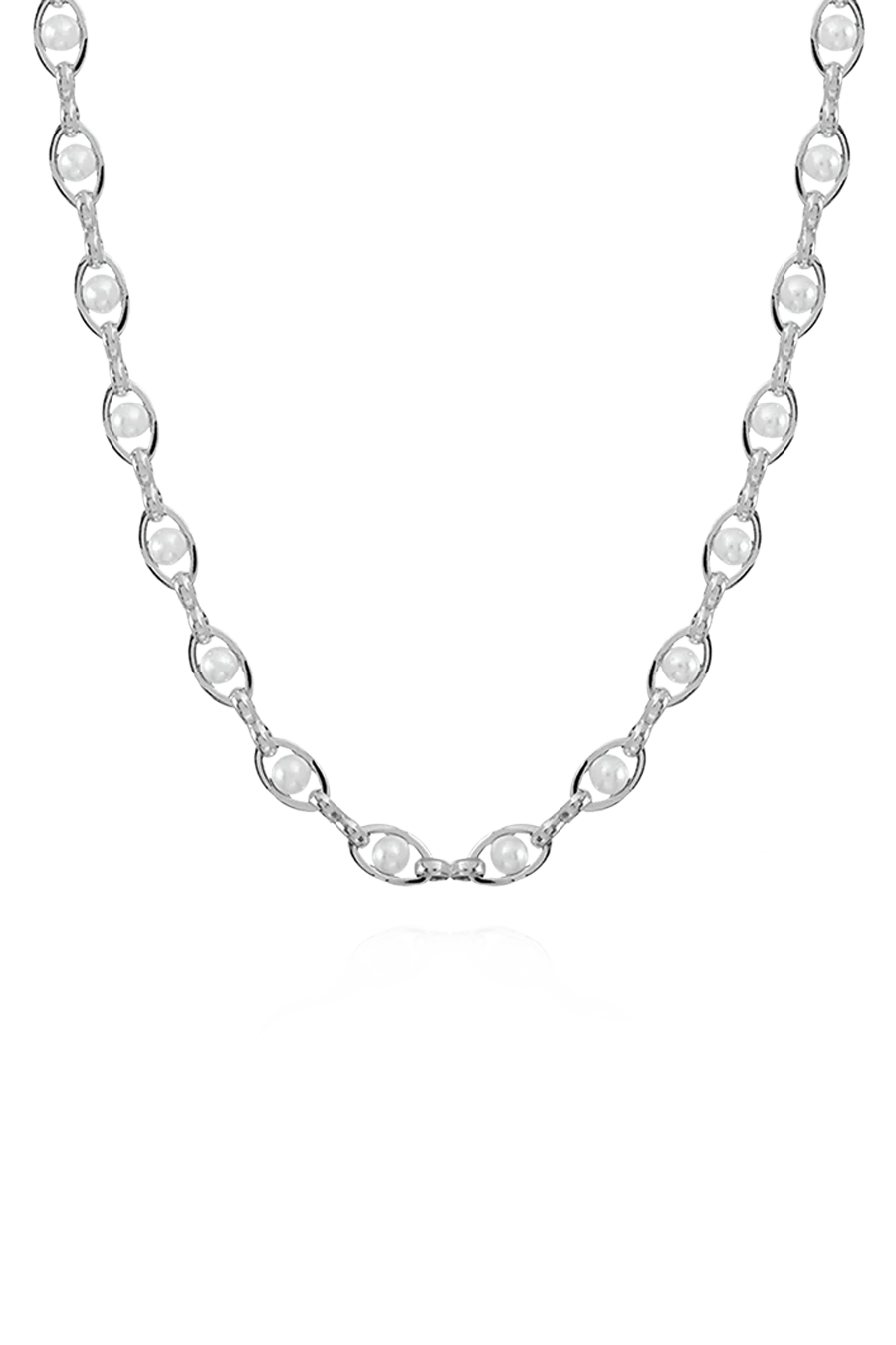 Kaia Necklace, Silver